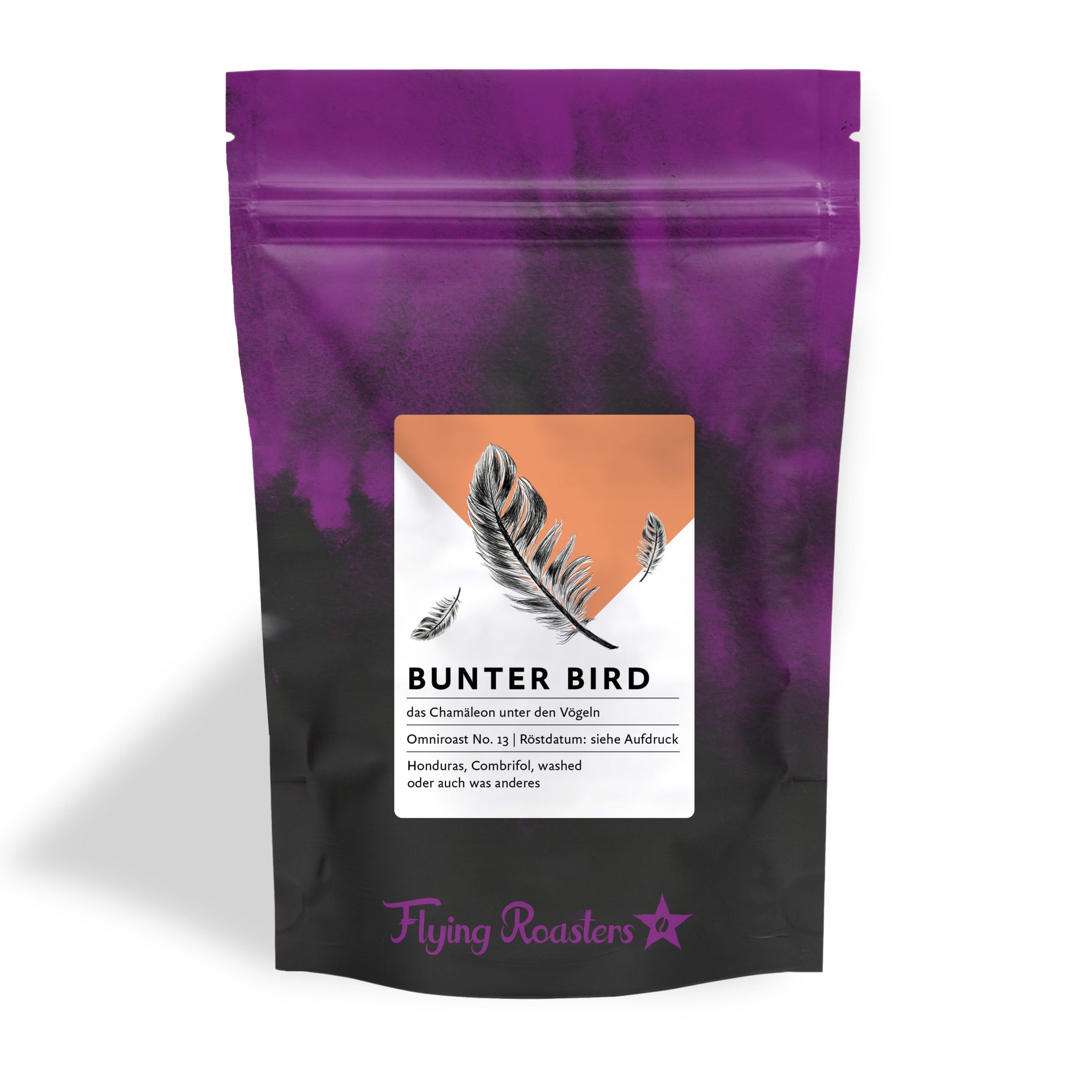Kaffee Bunter Bird Kaffeetüte für Bunter Bird
