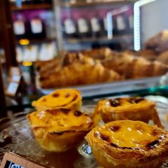 Pastel de Nata at the café