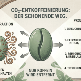 CO2 Entkoffeinierung